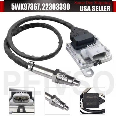 Nuevo sensor Nox de entrada 22303390 5WK97367 compatible con camión Volvo Mack MP8 D11 D13 D16 Foto 1 de 4