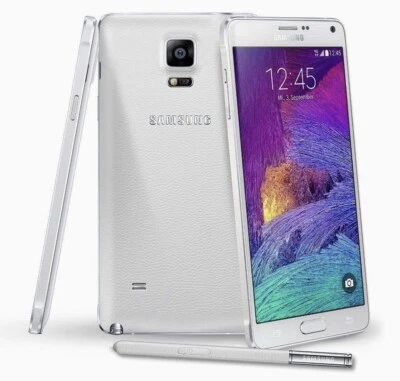SAMSUNG Galaxy Note 4 White SM-N9100 - 16GB - Smart Phone #180 /DO - Image 1 of 4