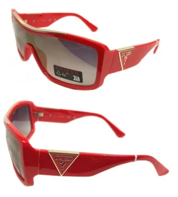 New Women Sunglasses GUESS GO00035  Red/Gray light mirror $75 - Image 1 of 4