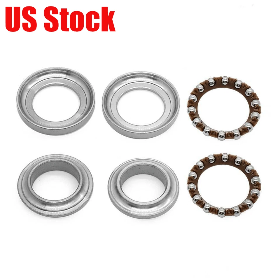 Kit de dirección delantera de carrera de acero bola para Honda CB XL SL 100 125 CG125 S90 S110 CB Foto 1 de 4