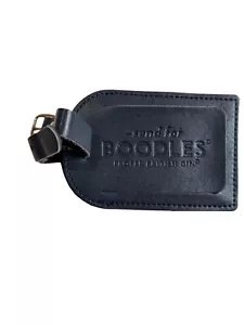 Boodles Gin Luggage tag blue travel vacation 4 in x 2.5 in - Picture 1 of 4