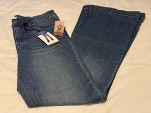 SOFIA JEANS Women's High-Rise ~ Dark Wash ~ Melisa Flare JEANS -  Size 10 - NWT - Picture 1 of 9