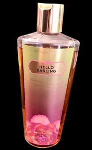 Victoria's Secret Hello Darling 8,4 Oz. Duschgel Nektarine Pfingstrose neu unversiegelt - Bild 1 von 5