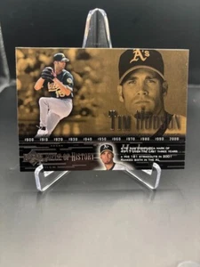 Tim Hudson 2002 Upper Deck Piece of History #5 Oakland Athletics Baseball Card - Picture 1 of 2