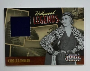 2009 Donruss Americana Hollywood Legends Carole Lombard Relic AR87 - Foto 1 di 2