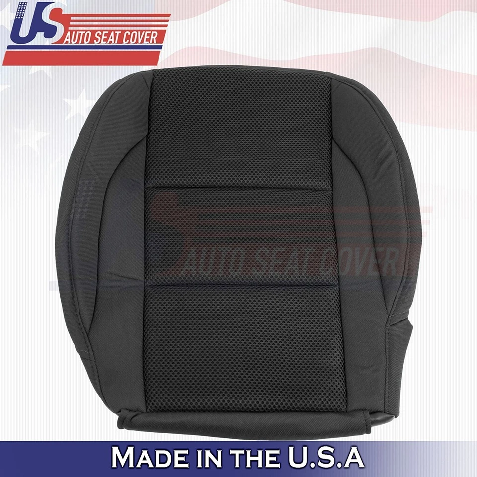 For 2007 to 2015 Nissan Armada Driver Left bottom Cloth seat cover BLACK - Image 1 of 4