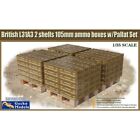Geck35gm0020 British L31a3 2 Shells 105Mm Ammo Boxes And Pallet 1 35