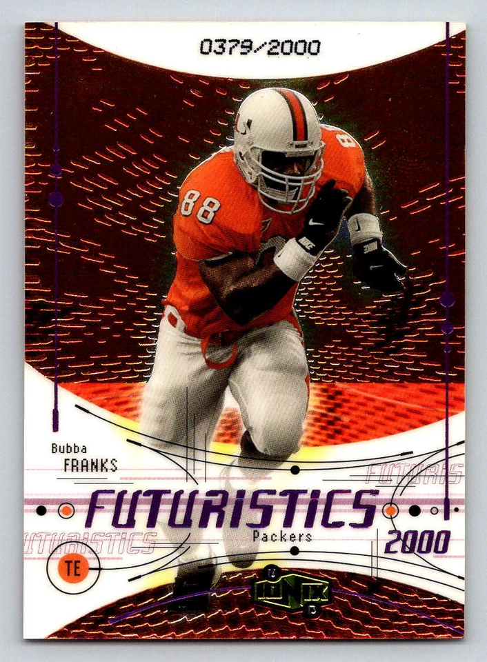 2000 UD Ionix #98 Bubba Franks RC 2000 (ref 196668) - Image 1 of 2