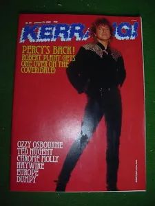 KERRANG 171 ROBERT PLANT RADIO MOSCOW CHROME MOLLY OZZY - Imagen 1 de 1