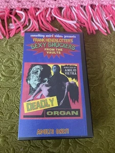 SOMETHING WEIRD VIDEO Deadly organ VHS Feast Of Flesh RARE Frank Henenlotter HTF - Picture 1 of 7
