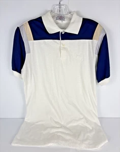 Vintage Davis Cup Collection Men's Color-Block Tennis Golf Polo Shirt Size M - Picture 1 of 9