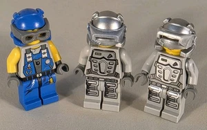 LOTE DE 3 minifiguras Lego Power Miners  - Imagen 1 de 7
