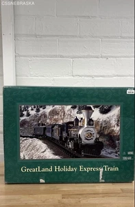 GreatLand Holiday Express Zugset 1995 - batteriebetrieben - blau - Bild 1 von 8