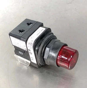 Allen-Bradley 800H-QRTH2R/G Luz Piloto LED Roja Push Loc4D17 - Imagen 1 de 6