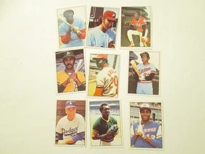 1975 SSPC Baseball Lot of 9 w/7 HOF & 2 All Stars Lou Brock, Frank Robinson - Picture 1 of 1