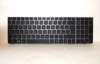 HP 4530S Silver Keyboard With Number Pad French Canadian - 646300-121 - Image 1 of 2