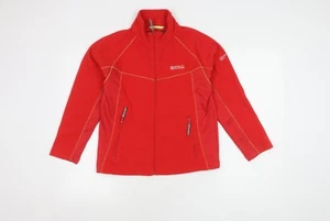 Regatta Girls Red Fleece Mid Jacket 11-12 Yrs - Picture 1 of 12