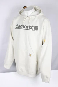 Felpa Carhartt Uomo Loose Fit Mezzo Logo Grafica 2XL Alta **Segni di Sporco - Foto 1 di 5