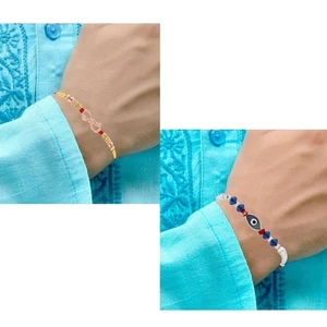 Rakshabandhan Rakhi Uomo Confezione da 10 Multicolore M594 - Foto 1 di 4