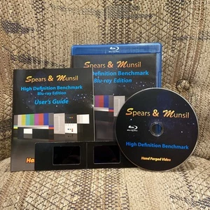 Spears & Munsil High Definition Benchmark Blu-Ray with Manual and Glasses - Picture 1 of 3