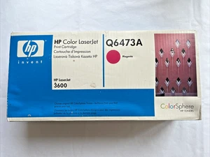 GENUINE HP 502A Q6473A Magenta LaserJet Toner Cartridge HP 3600 - Boxed Sealed - Picture 1 of 6