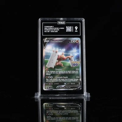Conkeldurr V 74 - Pokémon GO TAG Mint 9 - Image 1 of 2