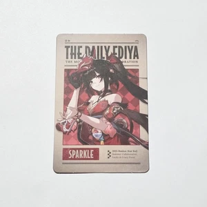 Honkai: Star Rail Sparkle Photocard Ediya Coffee Official Collaboration - Picture 1 of 2