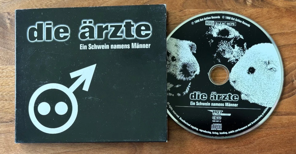 DIE ÄRZTE - Ein Schwein Namens Männer (Maxi CD) - Bild 1 von 3