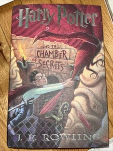 Harry Potter and the Chamber of Secrets JK Rowling 1st Print Hardcover 1st Ed - Picture 1 of 6