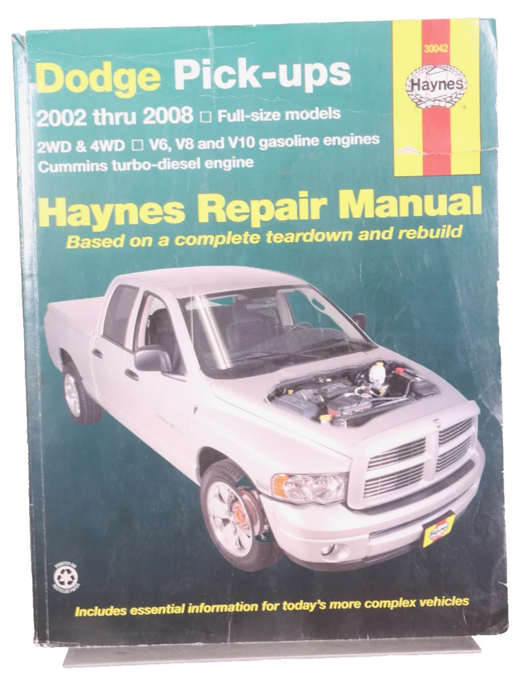 RAM 1500 2500 3500 Service Repair Manual 2008 2007 2006 2005 2004 2003 2002 2001 Foto 1 de 1