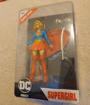 McFarlane DC  SUPERGIRL Woman of Tomorrow Page Punchers 7” Action Figure new - Image 1 of 4