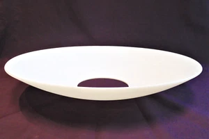Ersatzglas Deckenfluter Glas Ø 475mm Öffn. Ø 145 mm Höhe 80 mm, weiß satiniert - Bild 1 von 2