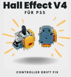 2x PS5 Hall Effect V4 – 3D Stick Magnet Drift Fix für Controller Anti Stickdrift - Bild 1 von 4