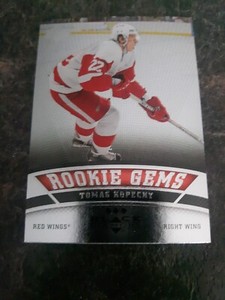 2006-07 Upper Deck Black Diamond Rookie Gems Tomas Kopecky RC Card# 156