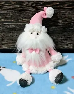 Jellycat 13" Splendid Santa Claus Pink Suit Metallic Boot Plush RETIRED 2019 Toy - Picture 1 of 9