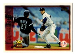1997 Topps #13 Derek Jeter - NY Yankees - The Captain! Great Rookie Card!