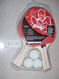 Tenis de Mesa, Juego de Ping Pong, Víbora, Dos Estrellas, ¡Nuevo! Envío razonable - Imagen 1 de 2