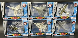 MOTORMAX SKY WINGS Die Cast Metal & Plastic Model Planes CHOOSE YOUR AIRCRAFT - Picture 1 of 25