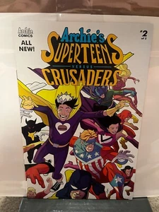Archie's SuperTeens vs Crusaders #1-2 Complete Mini-Series Archie Comics - Picture 1 of 2