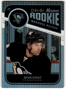 2011-12 O-Pee-Chee Rainbow Brian Strait Rookie #558 Pittsburgh Penguins