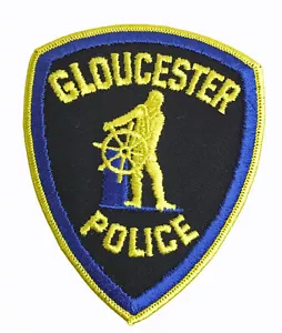 Gloucester Police Massachusetts MA (4 3/4") Aufnäher Patch veraltet - Bild 1 von 2