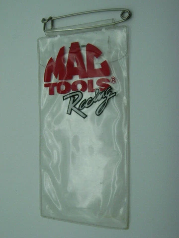 Mac Tools Racing NASCAR Ticket Badge Holder Pit Pass Credentials Tickets Cover