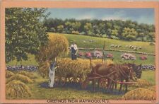 Postcard Greetings from Maywood NJ 1955
