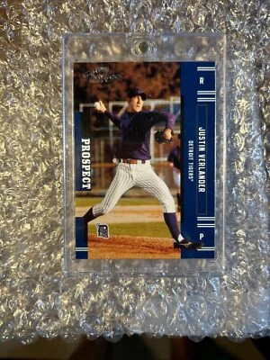 Justin Verlander 2005 Playoff Prestige Rookie #151 Tigers/Astros Foto 1 de 2