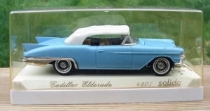 SOLIDO #4501 CADILLAC ELDORADO 1/43 MODELO DIECAST HECHO EN FRANCIA - Imagen 1 de 7