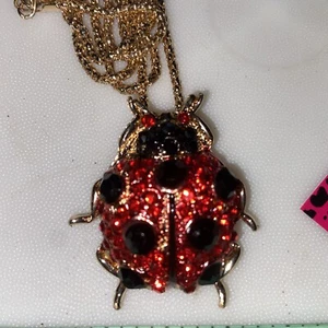 Collar Ladybug Betsey Johnson  - Imagen 1 de 4