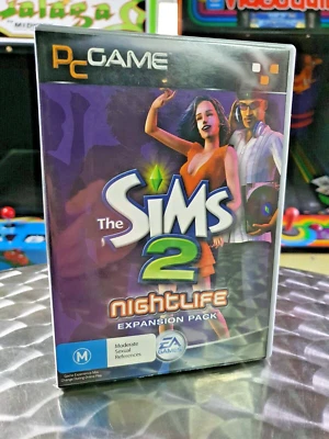 The Sims 2: Nightlife Expansion Pack - PC Game - In Big Case - With Manual - Image 1 of 4