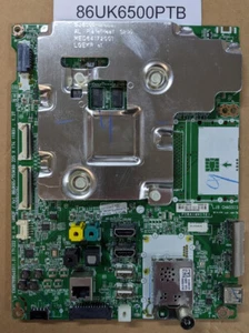 LG TV 86UK6500PTB Main board EAX67895403 power EAY64888601 mainboard genuine - Picture 1 of 3