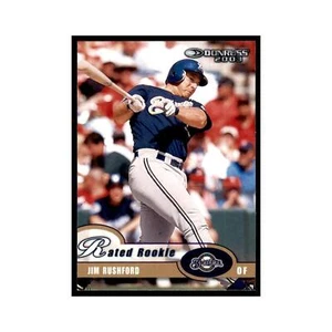 2003 Donruss Jim Rushford RC Brewers #35 - Picture 1 of 3