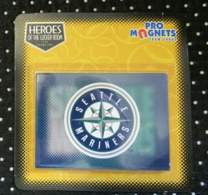 NOS SEATTLE MARINERS MLB Licensed Baseball fridge locker magnet 3.5 x 2.5 new - Picture 1 of 4